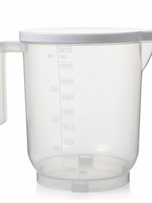 Pratik Mutfak Ölçü Kabı - 2 Litre Dereceli Şeffaf Hazne BPA Free Pratik Mutfak Ölçü Kabı - 2 Litre Dereceli Şeffaf Hazne BPA Free
