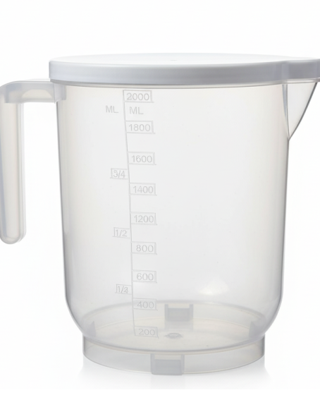 Pratik Mutfak Ölçü Kabı - 2 Litre Dereceli Şeffaf Hazne BPA Free Pratik Mutfak Ölçü Kabı - 2 Litre Dereceli Şeffaf Hazne BPA Free