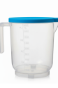Pratik Mutfak Ölçü Kabı - 2 Litre Dereceli Şeffaf Hazne BPA Free Pratik Mutfak Ölçü Kabı - 2 Litre Dereceli Şeffaf Hazne BPA Free