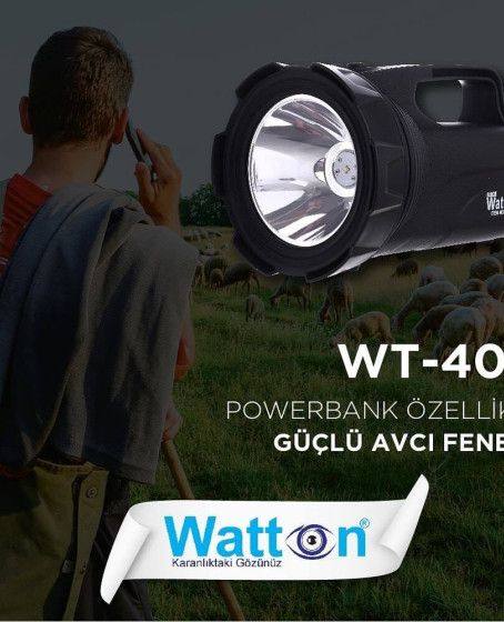 Profesyonel Avcı Feneri 30 W Gücünde Wt-402 Profesyonel Avcı Feneri 30 W Gücünde Wt-402