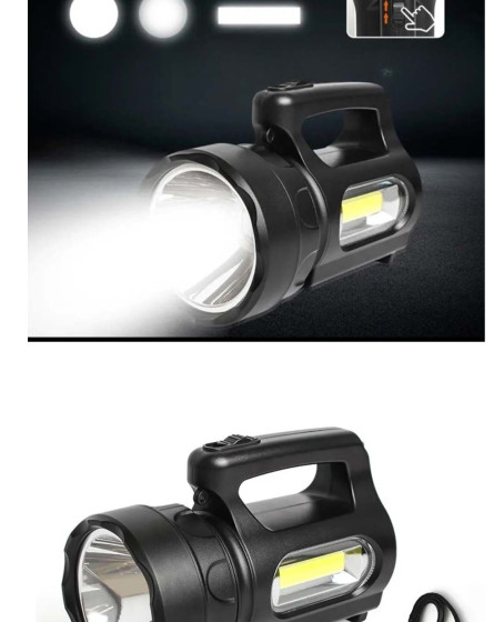 Profesyonel Ultra Güçlü LED El Feneri - Yüksek Performanslı 900 Lümen Aydınlatma