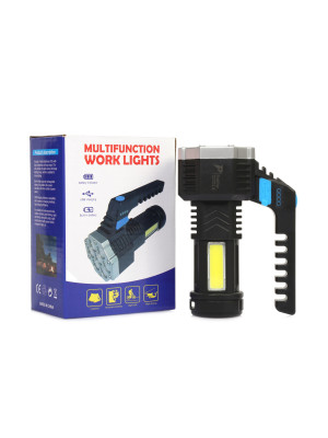 PS-3879 USB Şarj Göstergeli Şarj Edilebilir 7*XPE +COB Led El Feneri PS-3879 USB Şarj Göstergeli Şarj Edilebilir 7*XPE +COB Led El Feneri