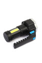 PS-3879 USB Şarj Göstergeli Şarj Edilebilir 7*XPE +COB Led El Feneri