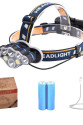 PS-888 Güçlü USB Şarj Edilebilir Profesyonel 8 Modlu 6000 Lümen 8 LED Su Geçirmez Kafa Lambası PS-888 Güçlü USB Şarj Edilebilir Profesyonel 8 Modlu 6000 Lümen 8 LED Su Geçirmez Kafa Lambası