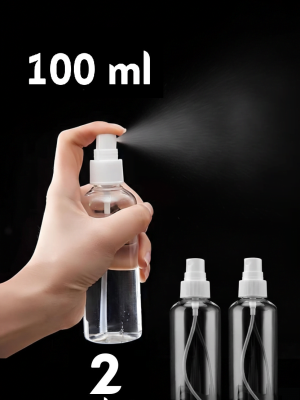 Püskürtücü Boş Sprey Şişe 100 Ml 2 ADET