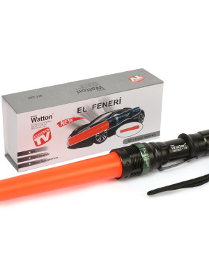 Q5 LED Güçlü Pilli EL Feneri Wt-267