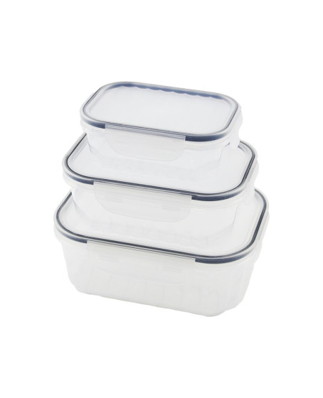 3PCS SIZDIRMAZ SAKLAMA KABI SETİ ŞEFFAF KAP BUĞULU CONTALI KAPAK 500 1000 1700ML 3PCS SIZDIRMAZ SAKLAMA KABI SETİ ŞEFFAF KAP BUĞULU CONTALI KAPAK 500 1000 1700ML