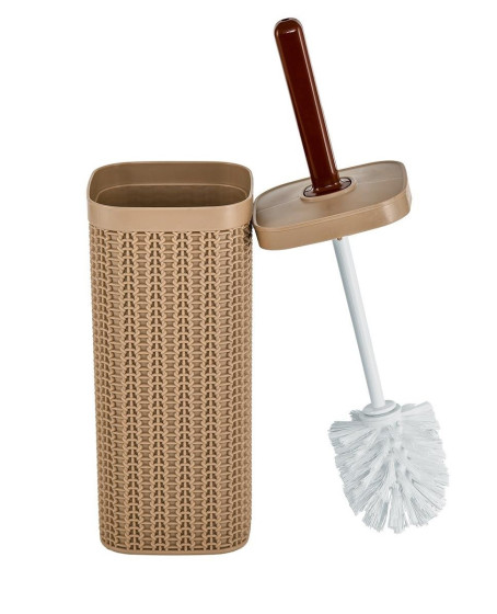 Rattan Wc Klozet Temizleme Fırçası - Antrasit Rattan Wc Klozet Temizleme Fırçası - Antrasit