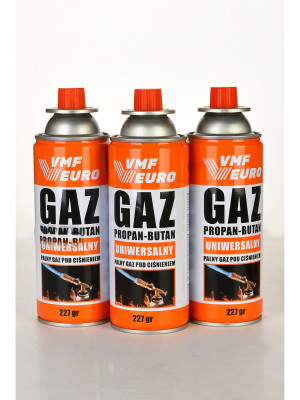 Remtas Vmf Eurogaz Kamp Ocak Gazı Valfli Kartuş 227GR - 3 Adet