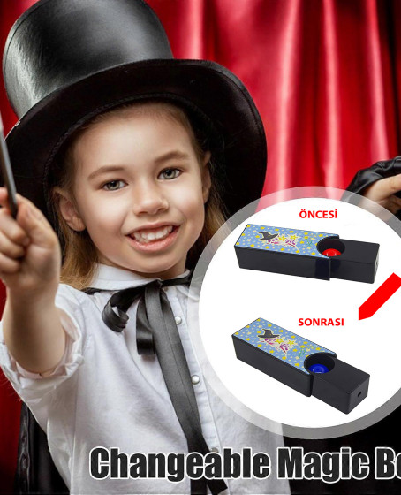 Renk Değiştiren Sihirli Top Oyunu – Sihirbazlık Gösteri Kutusu