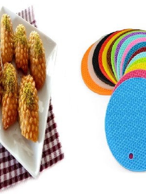 Renkli Nihale Kalbura Bastı Kalıbı