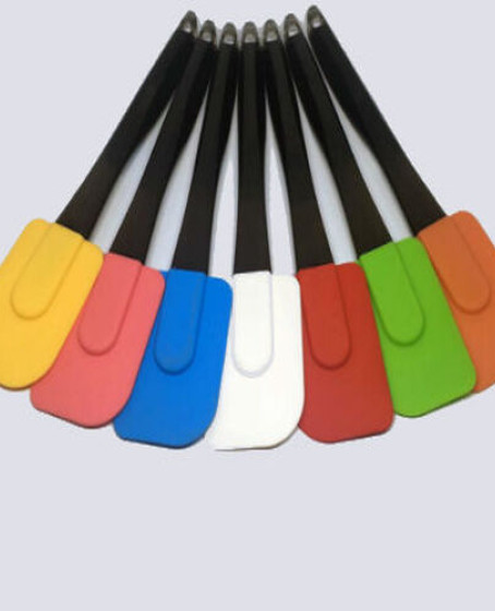 Renkli Silikon Spatula - Büyük
