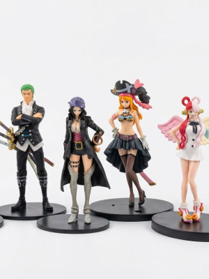 Robin One Piece 6lı Anime Figür Set 779L Robin One Piece 6lı Anime Figür Set 779L