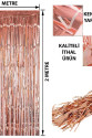 Rose Gold Püsküllü Kapı Perdesi - Parti, Bekarlığa Veda, Doğum Günü 1x2 m Rose Gold Püsküllü Kapı Perdesi - Parti, Bekarlığa Veda, Doğum Günü 1x2 m
