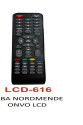 Saba - Nordmende - Onvo LCD Uyumlu Tv Kumandası - LCD 616