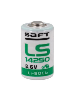 Saft LS 14250 3.6V 1/2 AA Size Lithium Pil (Li-SOCI2) Saft LS 14250 3.6V 1/2 AA Size Lithium Pil (Li-SOCI2)