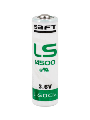 Saft LS 14500 3.6V AA Size Lithium Pil (Li-SOCI2) Saft LS 14500 3.6V AA Size Lithium Pil (Li-SOCI2)