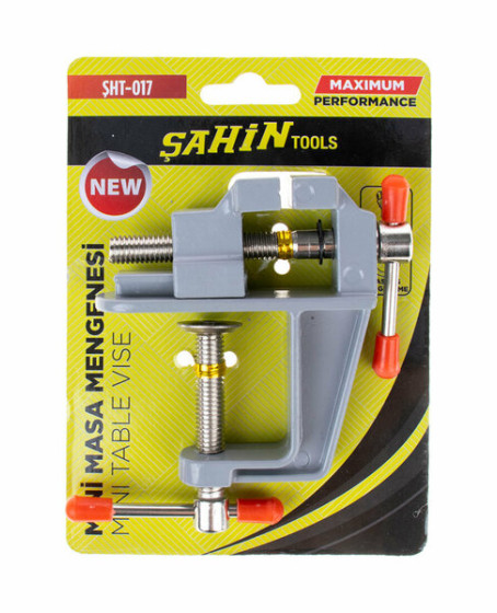 Şahin Tools Şht-017 Alüminyum Kasa Mini Masa Mengene 30mm Şahin Tools Şht-017 Alüminyum Kasa Mini Masa Mengene 30mm