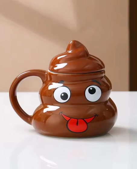 Şakacı Poo Kupa Bardak