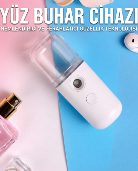 Şarjlı Mini Yüz Nemlendirici Dezenfektan Cihazı Mist Sprayer