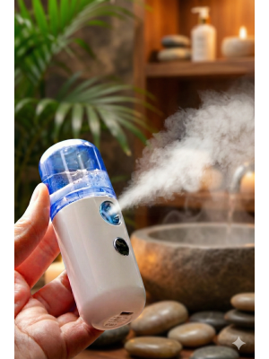 Şarjlı Mini Yüz Nemlendirici Dezenfektan Cihazı Mist Sprayer Şarjlı Mini Yüz Nemlendirici Dezenfektan Cihazı Mist Sprayer
