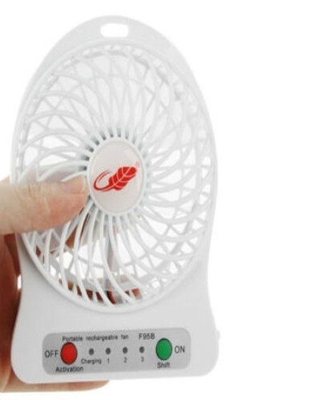 Şarjlı Taşınabilir Mini Fan - Vantilatör Şarjlı Taşınabilir Mini Fan - Vantilatör