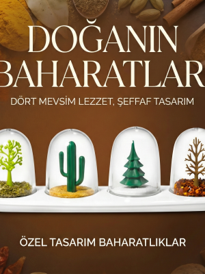 Seasoning Shakers Dört Mevsim Baharatlık