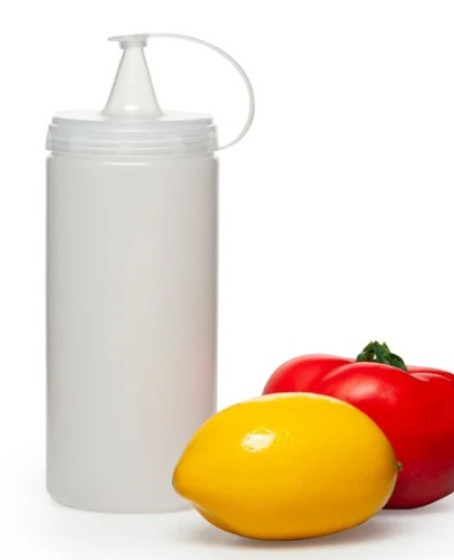 Şeffaf Sos Şişesi - 400 ML Şeffaf Sos Şişesi - 400 ML