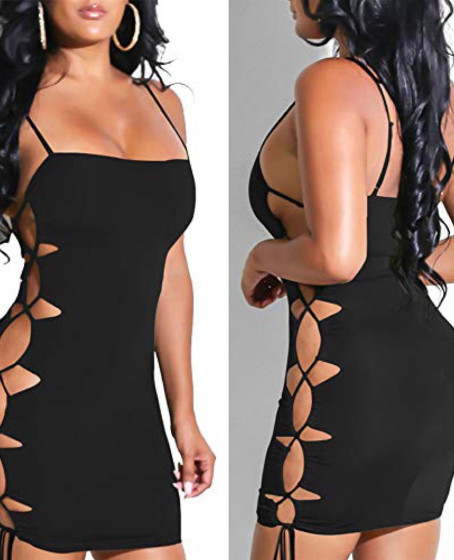 Seksi Mini Elbise