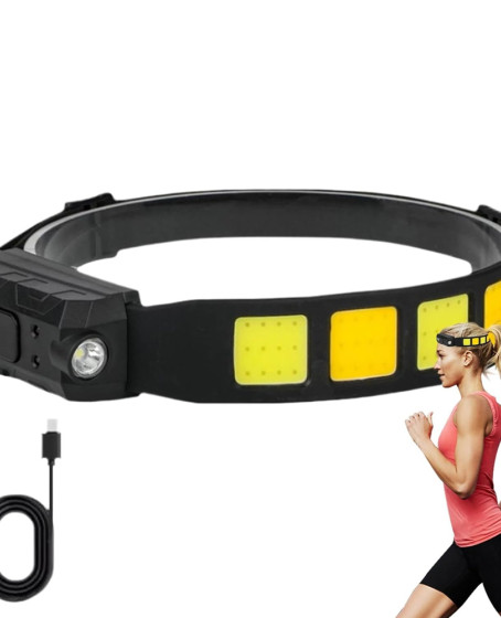 Sensörlü Cob XPG Led Kafa Lambası WT-066