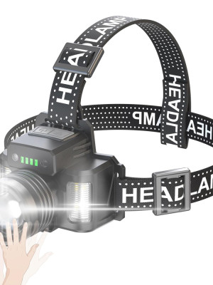 Sensörlü Cree TG Led Şarjlı Kafa Lambası WT-625