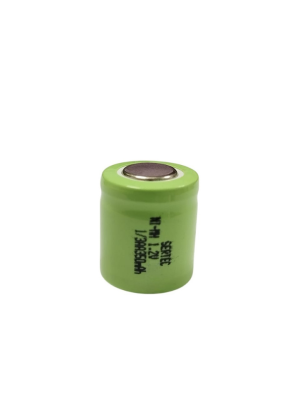 Sertec - 1.2V 350 Mah - 1/3AA - Ni-MH Şarjlı Pil - (Başsız / Flat Head)