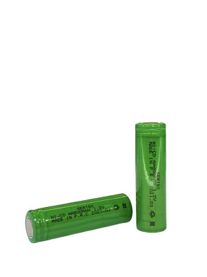Sertec - 1.2V 800 Mah - AA - Ni-Cd Şarjlı Pil - (Başsız / Flat Head) Sertec - 1.2V 800 Mah - AA - Ni-Cd Şarjlı Pil - (Başsız / Flat Head)