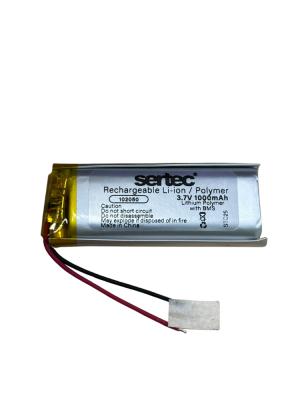 Sertec 102050 3.7V 1000mAh Li-Polymer Pil (Devreli/1.5A) Sertec 102050 3.7V 1000mAh Li-Polymer Pil (Devreli/1.5A)