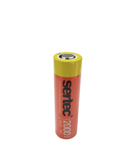 Sertec 18650 3.7V 2000 Mah 15C Li-Ion Şarjlı Pil