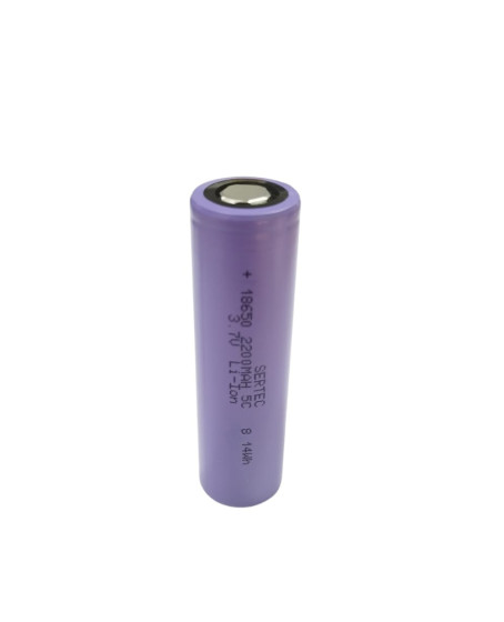 Sertec 18650 3.7V 2200 Mah 5C Li-Ion Şarjlı Pil
