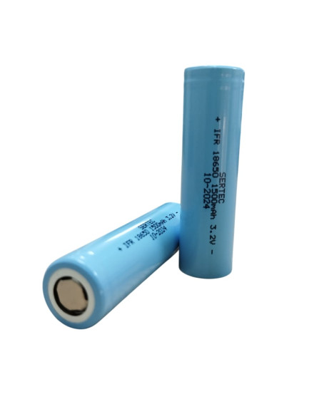 Sertec 3.2V IFR18650 1500 MAH LifePO4 Pil