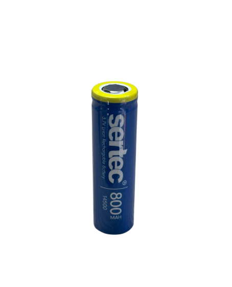 Sertec 3.7V Li-ion 14500 AA - 800 mAh 3C Şarjlı Pil