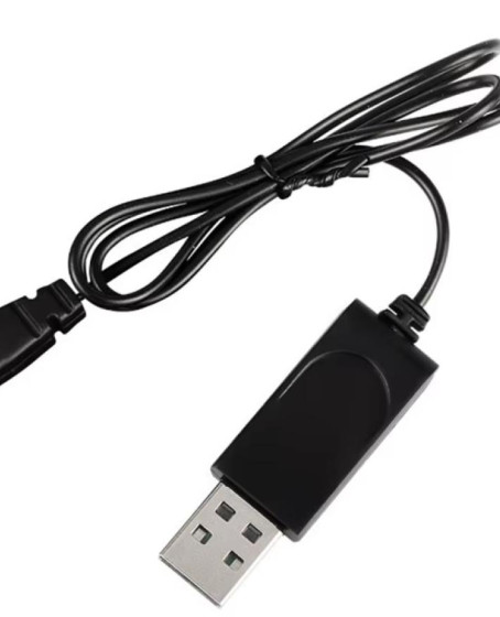 Sertec 3.7V Li-ion 51005-2P Soket Drone Bataryası USB Şarj Kablosu