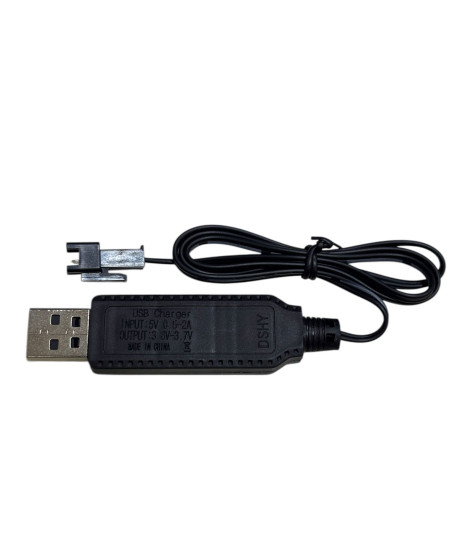 Sertec 3.7V Li-ion SM-2P Soket Oyuncak Bataryası USB Şarj Kablosu