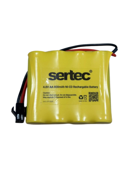 SERTEC 4.8V 4S1P AA 800 MAH KABLO + SİYAH KONNEKTÖRLÜ OYUNCAK PİLİ SERTEC 4.8V 4S1P AA 800 MAH KABLO + SİYAH KONNEKTÖRLÜ OYUNCAK PİLİ