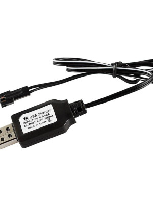 Sertec 4.8V NI-CD / NI-MH Oyuncak Bataryası USB Şarj Kablosu Sertec 4.8V NI-CD / NI-MH Oyuncak Bataryası USB Şarj Kablosu