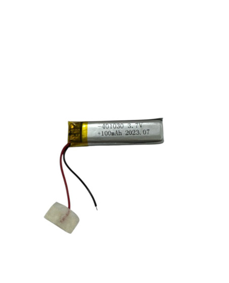 Sertec 401030 3.7V 100 MAh Li-Polymer Pil (Devreli/1.5A)