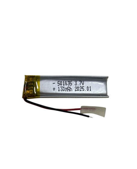 Sertec 501035 3.7V 130mAh Li-Polymer Pil (Devreli/1.5A)