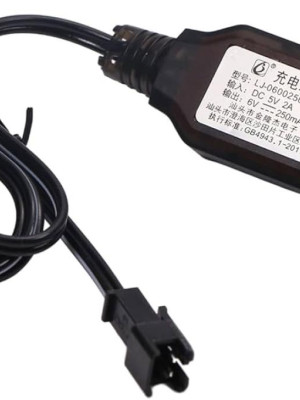 Sertec 6V NI-CD / NI-MH Oyuncak Bataryası USB Şarj Kablosu Sertec 6V NI-CD / NI-MH Oyuncak Bataryası USB Şarj Kablosu