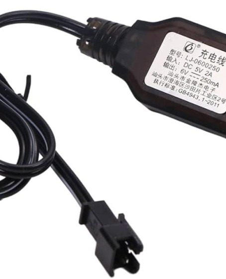 Sertec 6V NI-CD / NI-MH Oyuncak Bataryası USB Şarj Kablosu