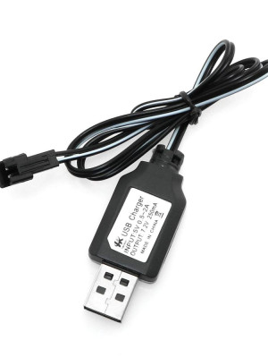 Sertec 7.2V NI-CD / NI-MH Oyuncak Bataryası USB Şarj Kablosu Sertec 7.2V NI-CD / NI-MH Oyuncak Bataryası USB Şarj Kablosu