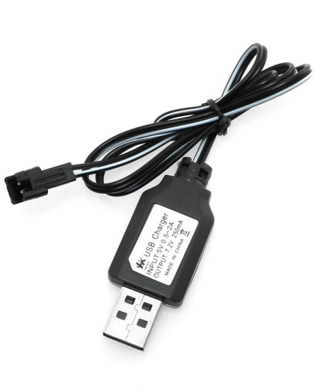 Sertec 7.2V NI-CD / NI-MH Oyuncak Bataryası USB Şarj Kablosu