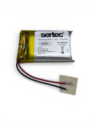 Sertec 902030 3.7V 500 mAh Li-Polymer Pil (Devreli/1.5A) Sertec 902030 3.7V 500 mAh Li-Polymer Pil (Devreli/1.5A)