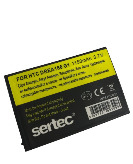 SERTEC - HTC   G1 Dream / DREA160 Uyumlu Batarya